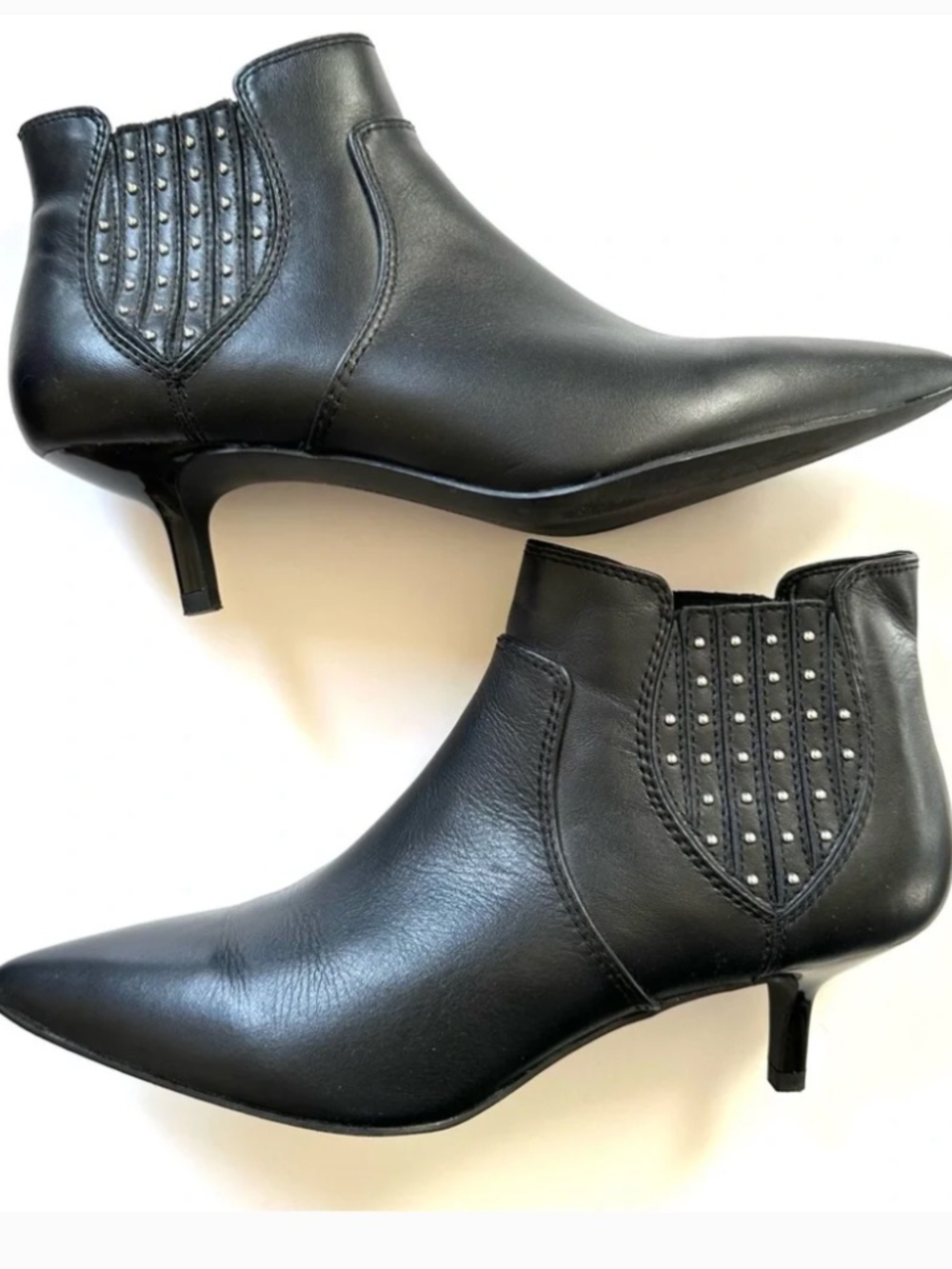Rebecca Minkoff Deina Stud Black Booties Size 9.5